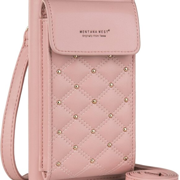 Small Crossbody Cell Phone Purse for Women RFID Blocking Cellphone Wallet - Picture 1 of 7